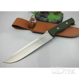 Hot Selling RAT-7 Exploer Fixed Blade Knife Camping Accessory UDTEK01333